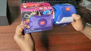 EN 24 Bluetooth speaker Unboxing