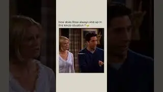 Poor Ross | Friends #ross #rachelpregnant #racheldad #friends