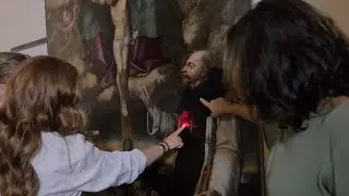 Gallese - Storia di un restauro-  Trinità del XVI sec.