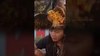 lagi capek capeknya malah lihat jajanan india😆⁉️ #respect #food #vrindavan #feed #makanan #viral