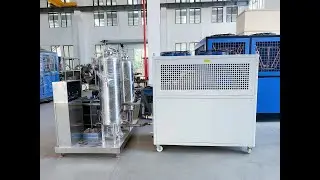Carbonated Drink Mixing Machine Connected With Water Chiller
