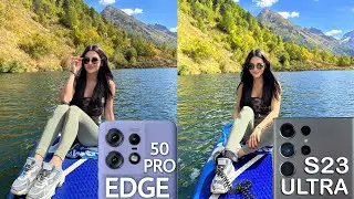 Motorola Edge 50 Pro VS Galaxy S23 Ultra *Camera Comparison* ⚡ Best Camera Phone Under 40000?