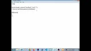 How To Connect PHP To MySQL database using XAMPP | 
