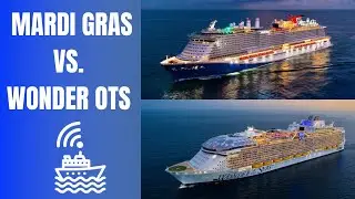 Mardi Gras Vs  Wonder of the Seas - Cruise Day Fun Podcast