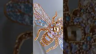 Инкрустация стразами. Чехол для ноутбука из страз. #инкрустация #стразы