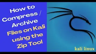 How To Compress / Archive Files in Kali Linux