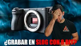✅¿Se puede grabar en SLOG3 en 8 BIT con una cámara SONY/LUMIX/CANON? (SLOG,HLG,REC709...)