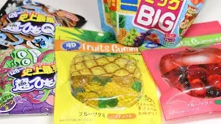 Tasting weird candy from cvs!