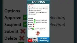 SAP S/4 HANA FICO Exam Question & Answer || SAP FICO Certification Question 