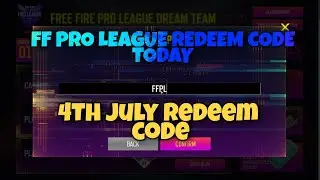 FREE FIRE REDEEM CODE TODAY | FFPL DREAM TEAM | FFPL REDEEM CODE TODAY | FFPL India