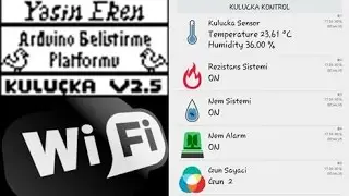 KULUÇKA V2.5 WİFİ ESP8266 IoT