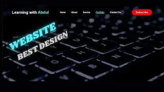 Website landing page simple by using css html #responsivenavbar #responsive #responsivelandingpages