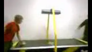 another crazy air hockey game   (war)