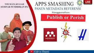 Workshop Finding references in Publish or perish and moving them to Mendeley