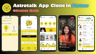 Astrotalk App Clone in Flutter | Astrology App UI | Flutter project for resume | Source Code Free