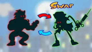 Lord X new + Lord X old | Swap FNF | Swaping drawing Speedpaint.