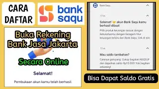 Cara Daftar Bank Saqu - Buka Rekening Bank Jasa Jakarta Secara Online