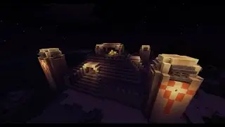 desert temple I Timelapse I minecraft