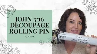 Embellish Rolling Pins with John 