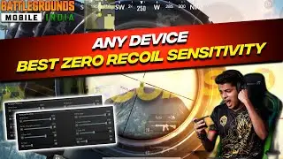No More Recoil Frustration | Best Zero Recoil Sensitivity | Like Jonathan 🔥BGMI/PUBG