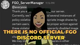 FGO Official Discord: How to not manage an official gacha discord