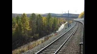 Vienna - Pyongyang by train: Siberian landscape (Re-upload)