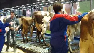 La salle traite officielle du Salon de l'agriculture 2015 - DeLaval