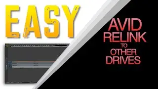 HOW TO RELINK AVID MEDIA TO OTHER DRIVES