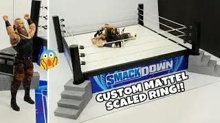 CUSTOM WWE FIGURE RING!!