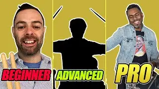 3 Levels of Drummer Play One Song - Can You Tell The Difference?