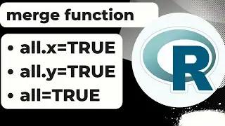 How to merge two data frames in r | left join, right join, outer join with merge function in r