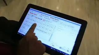 Kitchen Order Ticket by using of tablet