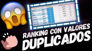 🌀Ranking SIMPLE Y EFECTIVO con VALORES DUPLICADOS 🤔