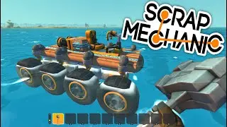 How to build an eight-wheeled vehicle apc in Scrap Mechanic