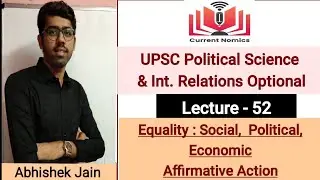 | Lecture-52 | Equality : Social : Political : Eco |