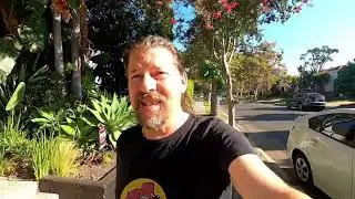 What is below Santa Monica Boulevard in Hollywood
