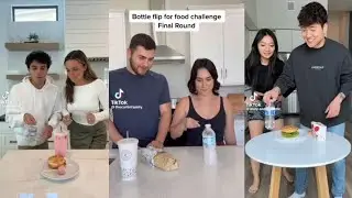 Bottle Flip Food TikTok Challenge Compilation
