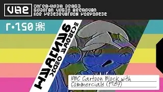 VHS: NBC Cartoon Block with Commercials (1987)