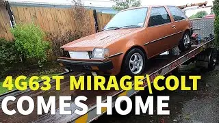 Mirage\Colt 4G63T Engine Swap Sleeper Car comes home - Brake and suspension modifications