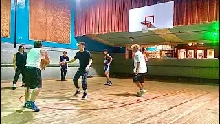 Jay Drone plays basketball 🏀 with High school kids