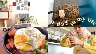 VLOG #14 | a day in my life : food vlog, unboxing new skincare 👸🏻🍛🍳🥟🧋✨