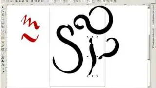 Inkscape - spiro and paths - letters maybe - 7fps
