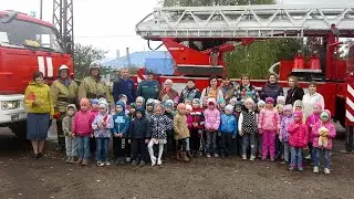 Экскурсия детского сада по ПЧ-272 г. Талдома
