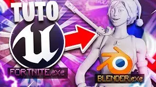 COMMENT IMPORTER des SKINS FORTNITE sur BLENDER ?!  🖌