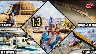 PUBG Mobile Update 1.3 What's NEW? 3rd Anniversary, Karakin, TDM Map, Glider & MORE!