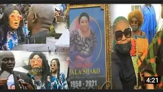 LES OBSÈQUES DE MAMAN SHAKO BOTALA NDENGE BA COMÉDIENS BA LELI YE SHAKA KONGO ATIKALI NA SONI