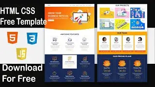 HTML CSS Template Download for Free with source code