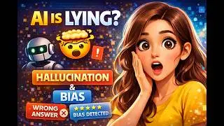 AI is Lying? 🤯 | Hallucination & Bias Explained (ChatGPT Truth)