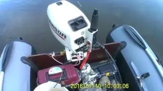 Ловля на фидер с лодки.Брянск.