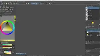 Create new file in Krita